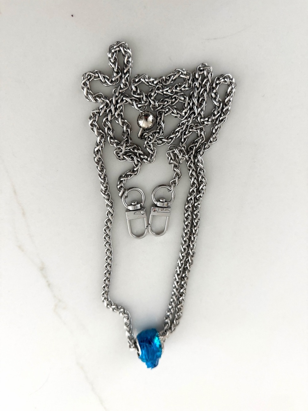 New Silver Bag Chain Strap